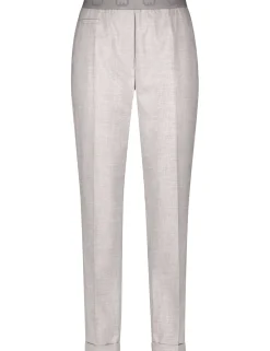 Schlupfhose mit gebrandetem Dehnbund