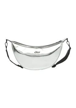 Schultertasche in Metallic-Optik