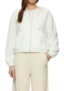 Scuba-Sweatjacke aus Modalmix im Relaxed Fit