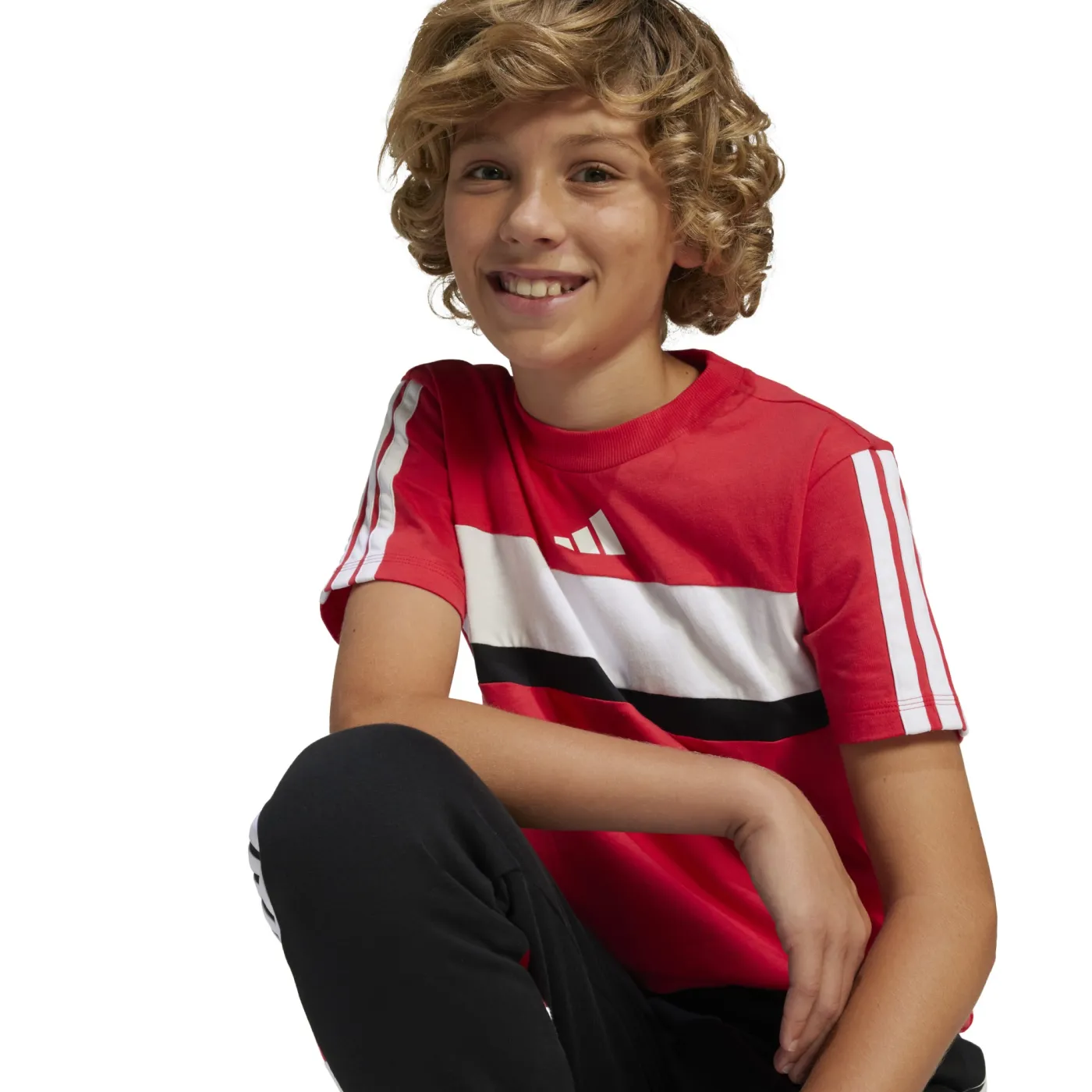Seasonal Essentials Tiberio 3-Streifen Kids T-Shirt