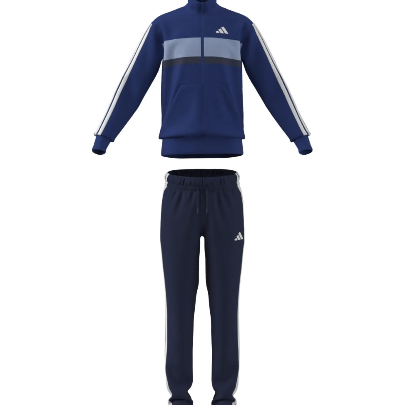 Seasonal Essentials Tiberio 3-Streifen Tricot Kids Trainingsanzug