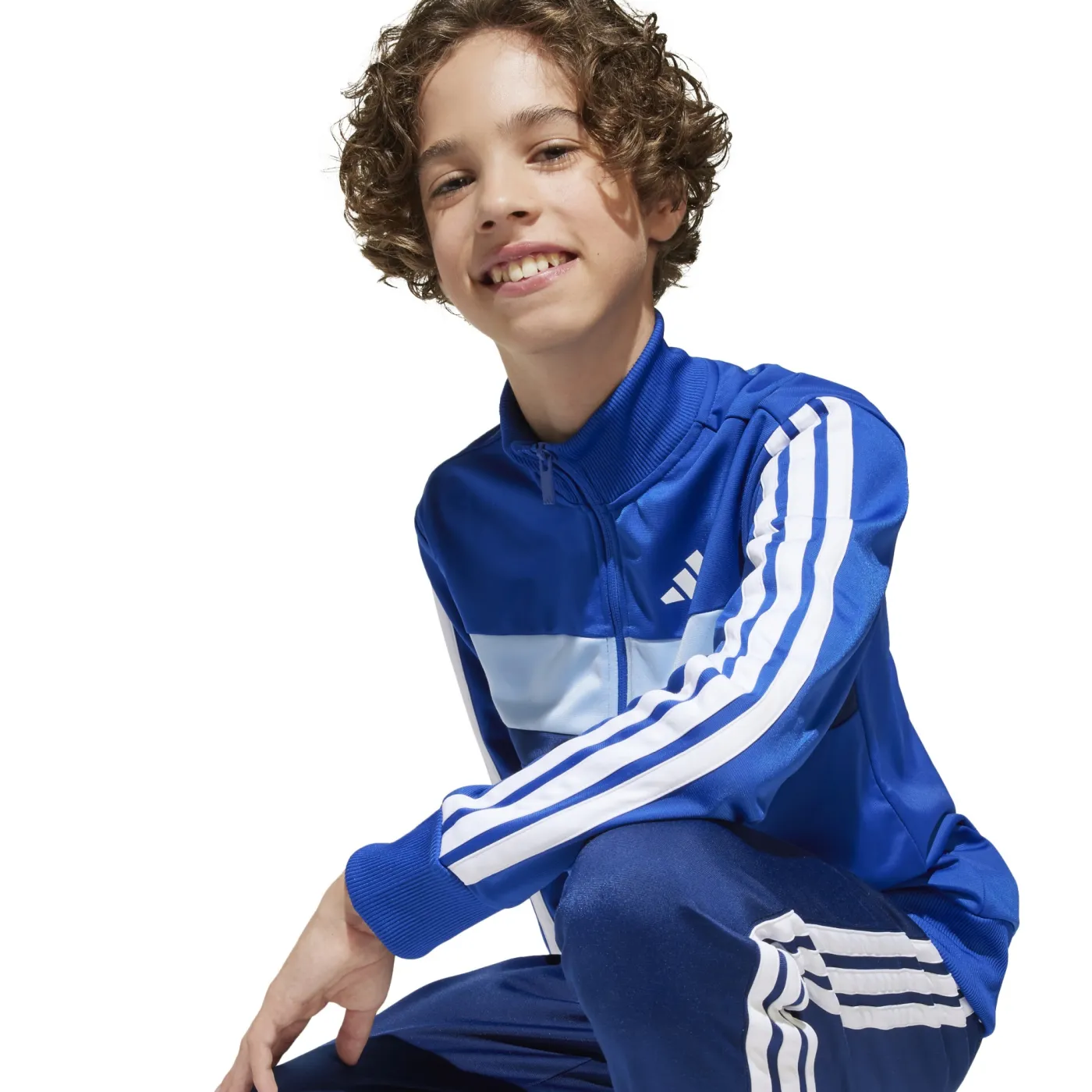 Seasonal Essentials Tiberio 3-Streifen Tricot Kids Trainingsanzug