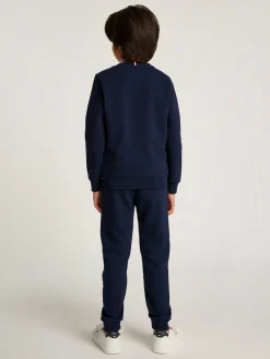 Set aus Sweatshirt und Jogginghose mit Logo