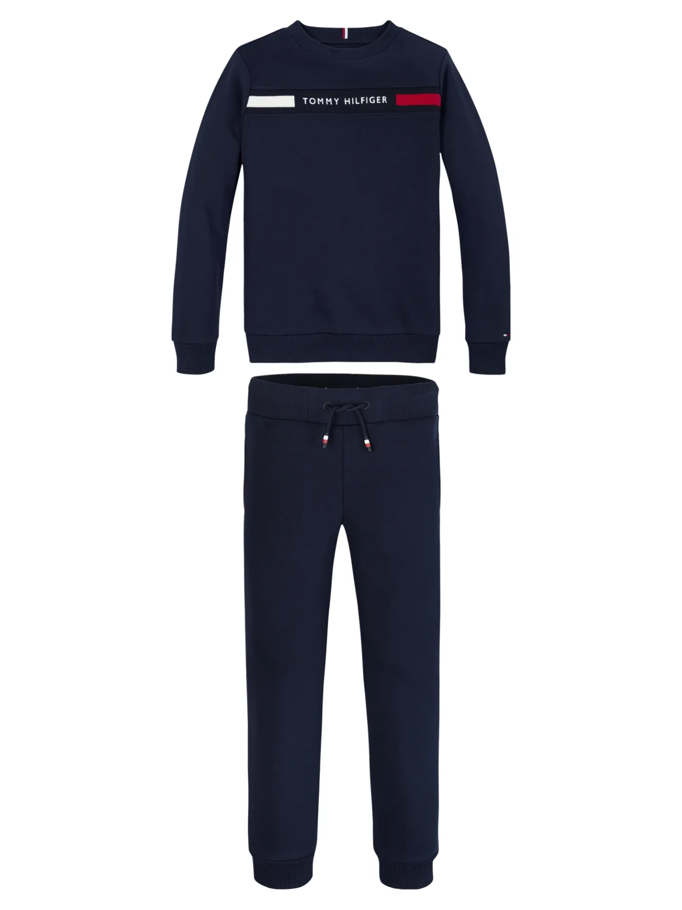 Set aus Sweatshirt und Jogginghose mit Logo