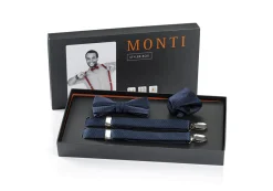 Set mit Hosenträger, Schleife und E-Tuch