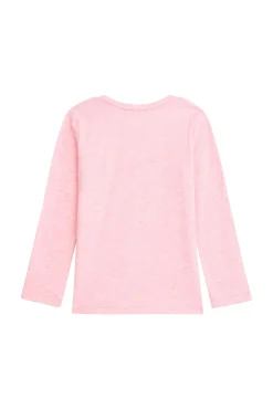 Shirt mit Glizertasche aus Pailletten