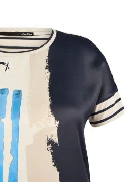 Shirt mit abstraktem Print