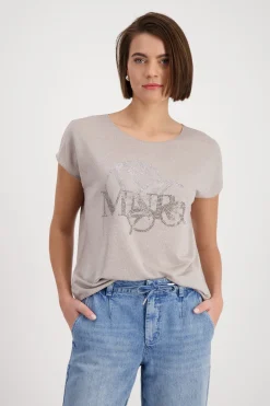 Shirt mit Cap-Print