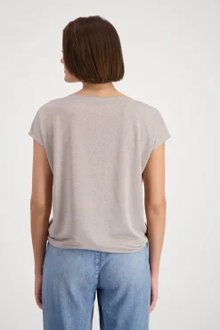 Shirt mit Cap-Print