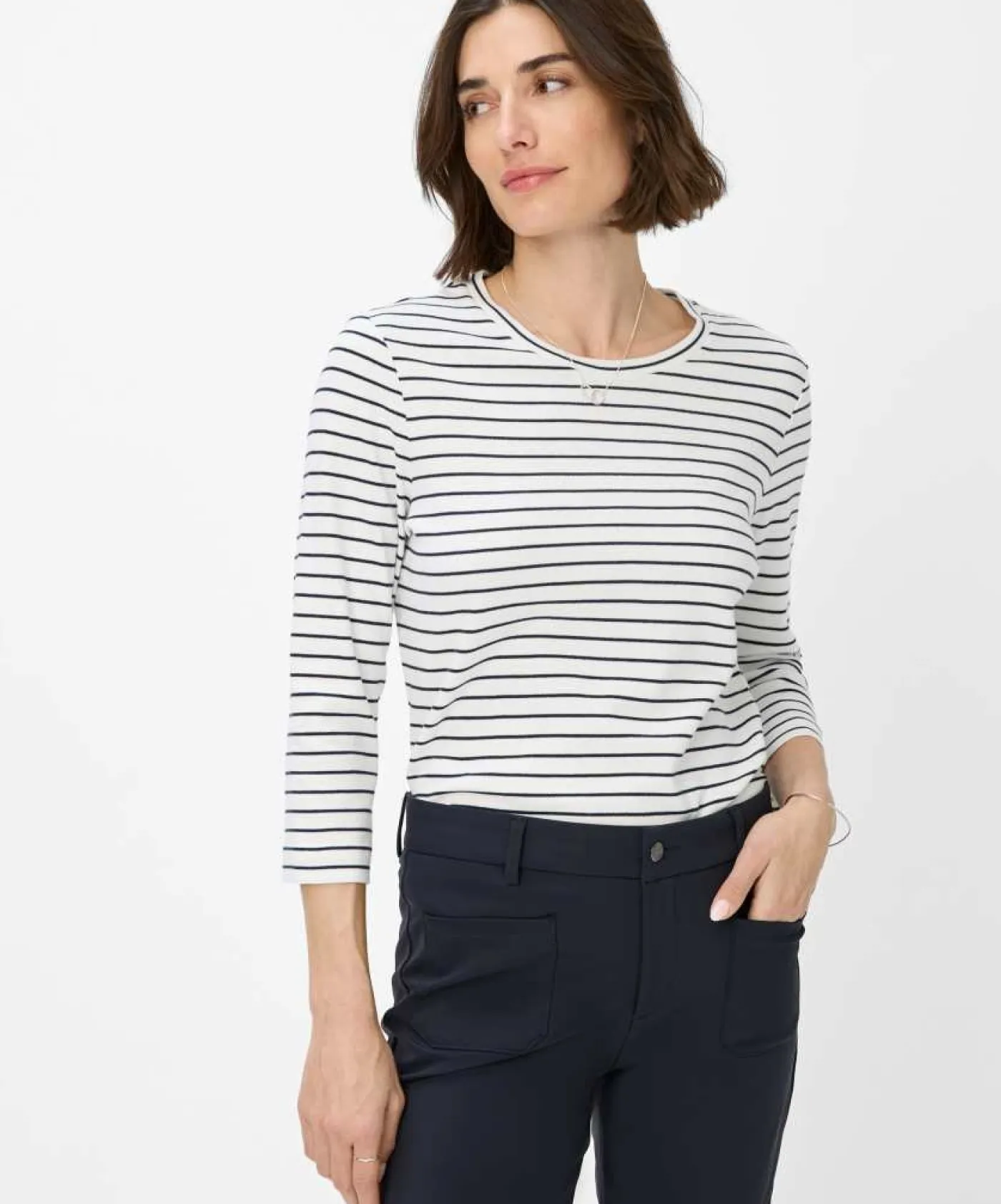 Shirt mit Ringelstreifen