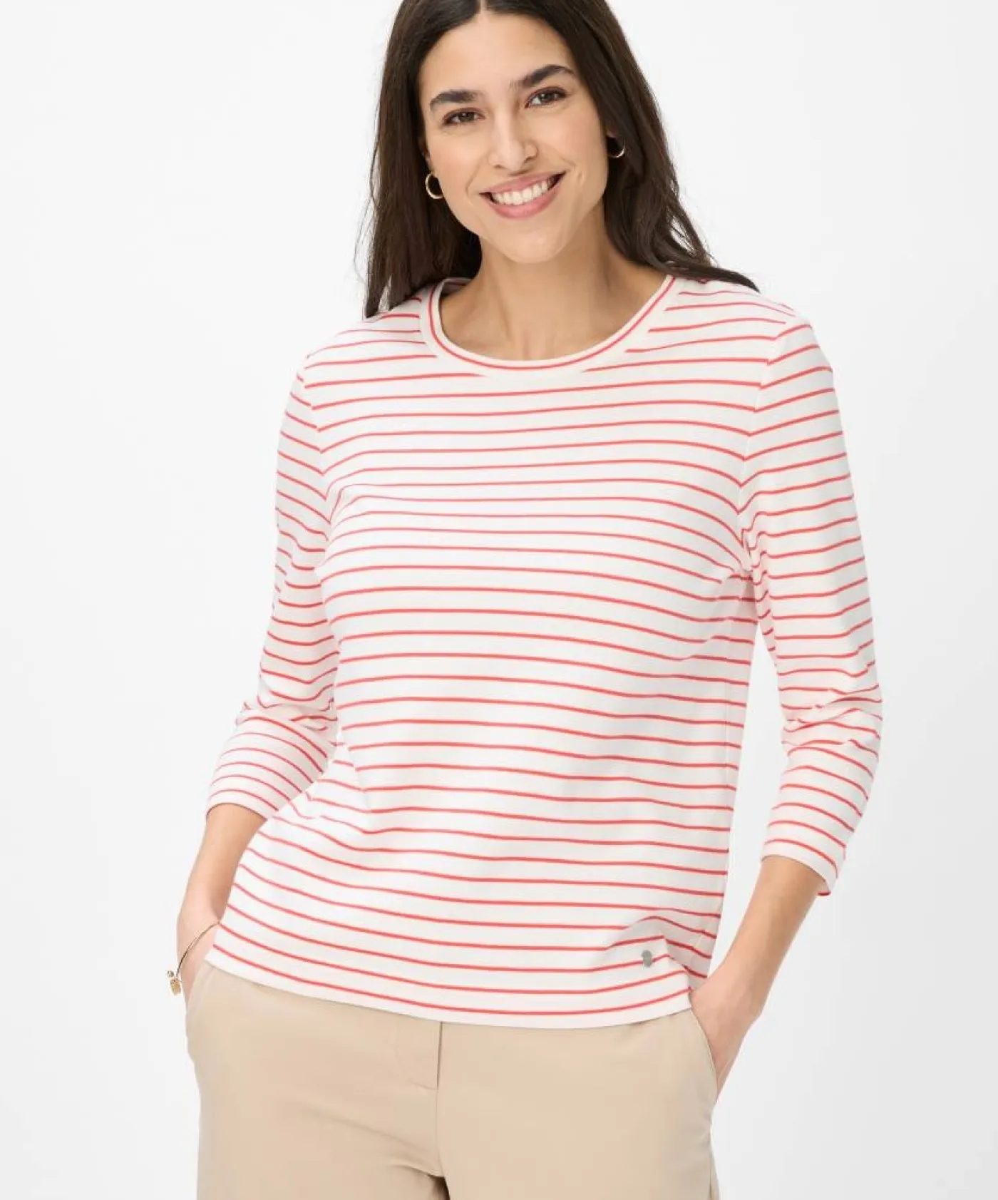 Shirt mit Ringelstreifen