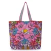 Shopper aus robustem Baumwoll-Gewebe mit Dschungel-Print