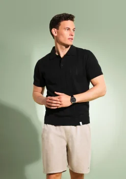 Shorts in Leinen Optik