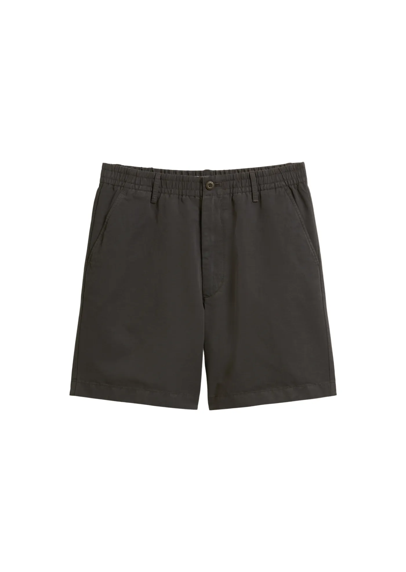 Shorts regular aus Bio-Baumwolle und Leinen