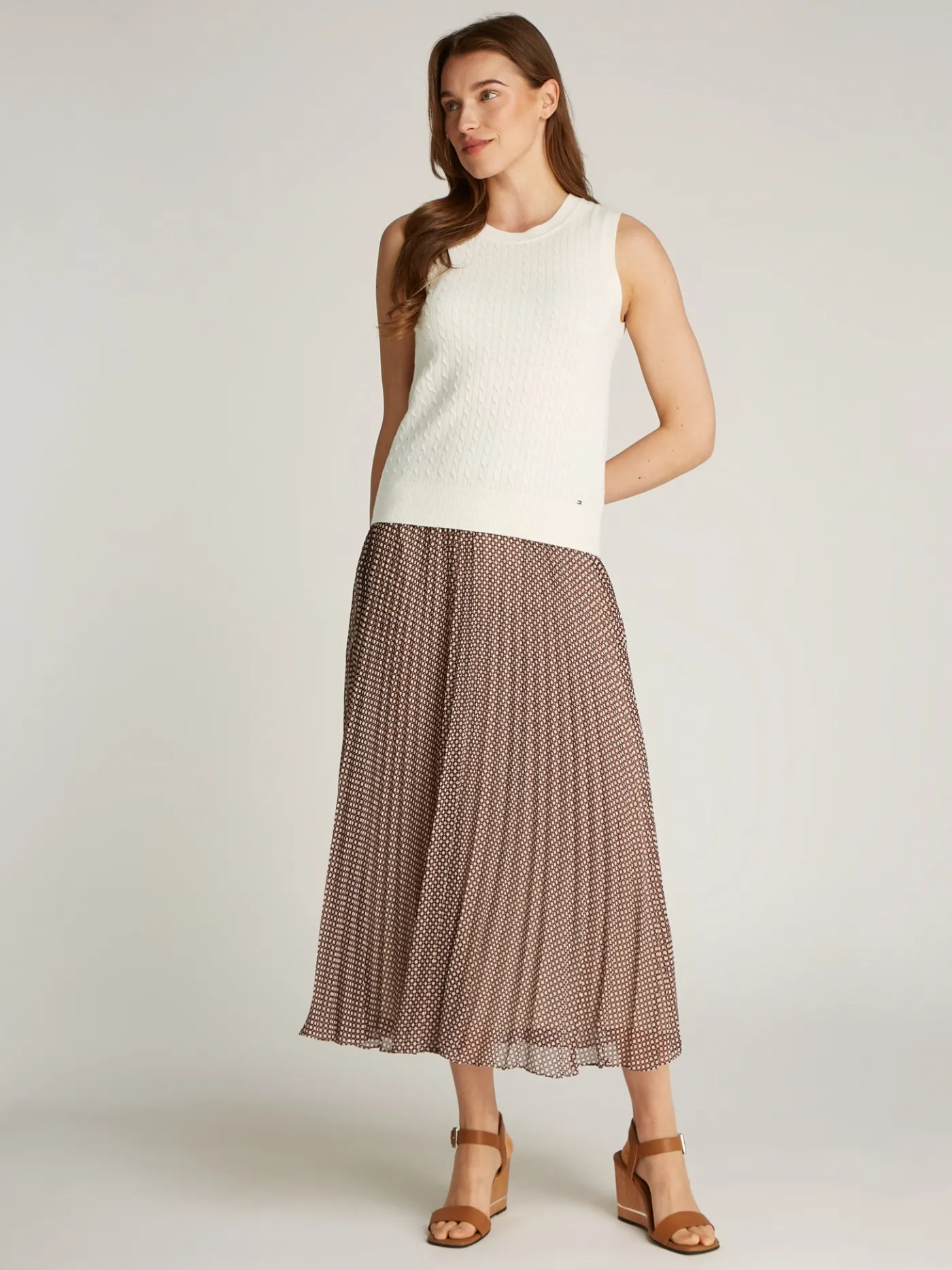 Slim Fit Pullunder mit hohem Wollanteil