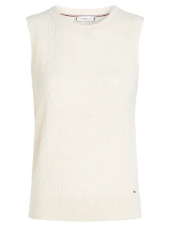 Slim Fit Pullunder mit hohem Wollanteil