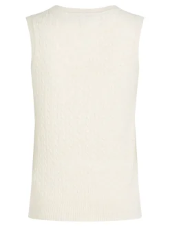 Slim Fit Pullunder mit hohem Wollanteil