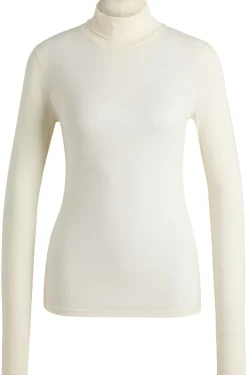 Slim-Fit Rollkragentop aus softem Jersey