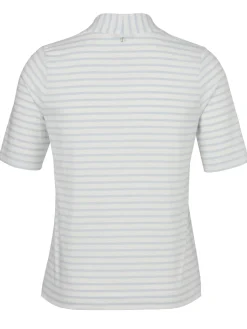 Softes Baumwoll-Jersey-Shirt mit Kelchkragen