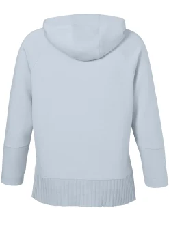 Softes Sweatshirt mit Strickbund