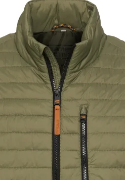 Steppjacke mit Stehkragen