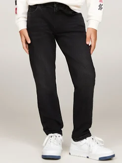 Straight Jeans mit Fade-Effekt