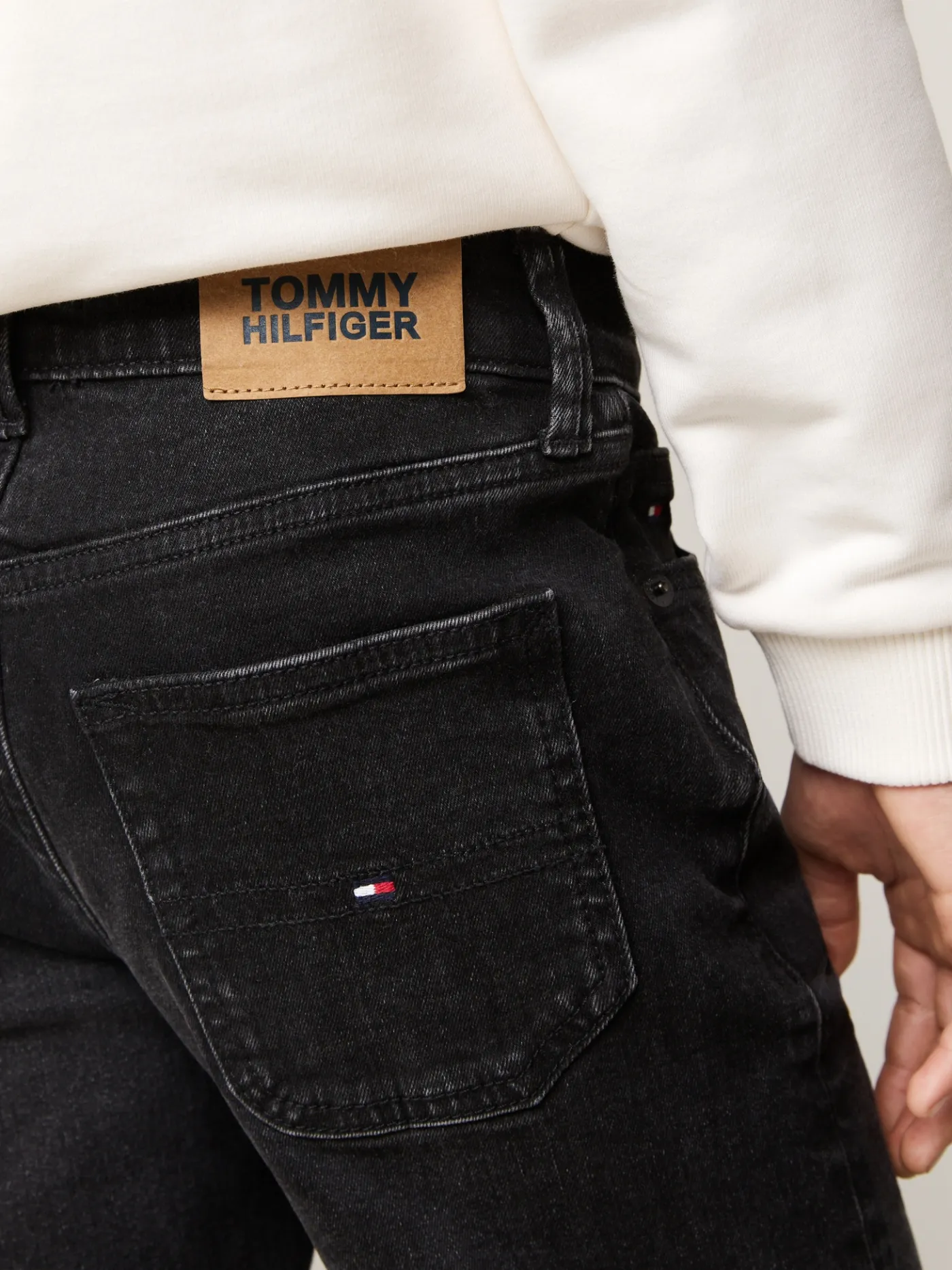 Straight Jeans mit Fade-Effekt