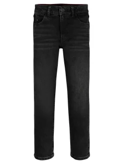 Straight Jeans mit Fade-Effekt
