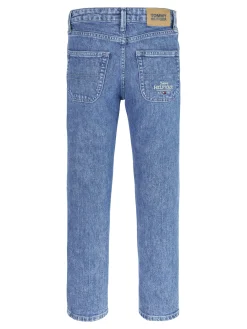 Straight Leg Jeans mit Fade-Effekt