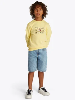 Straight Leg Jeansshorts