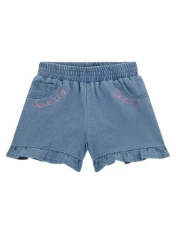 Stretch Denim Shorts