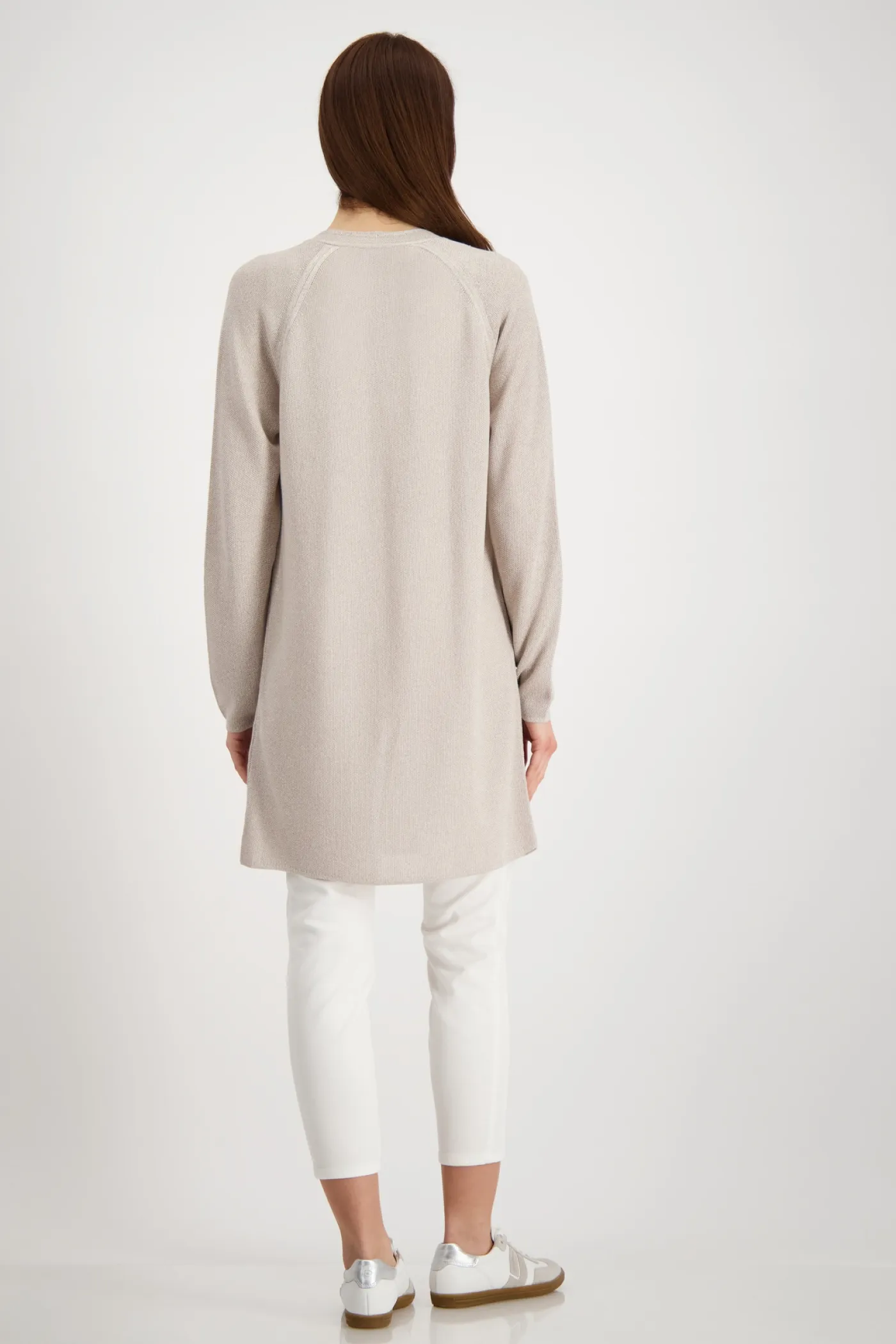 Stricküberwurf mit Lurex