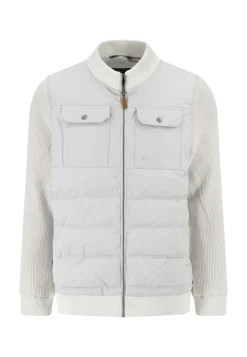 Strickjacke Hybrid Fisherman