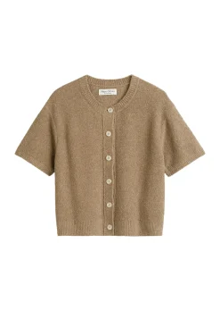 Strickjacke Kurzarm