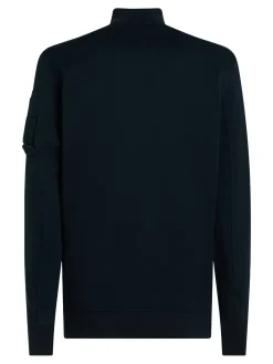 Strickjacke mit Baseball Kragen