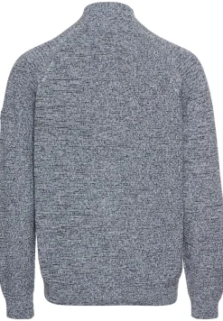 Strickjacke mit Stehkragen