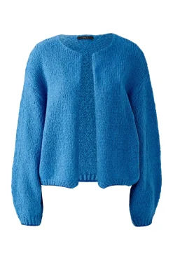 Strickjacke mit Wolle und Mohair