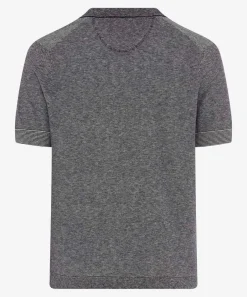 Strickpoloshirt