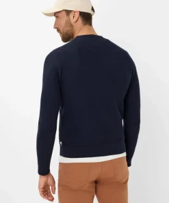 Strickpoloshirt mit Streifen