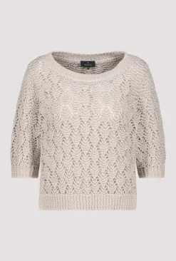 Strickpullover mit Lurex