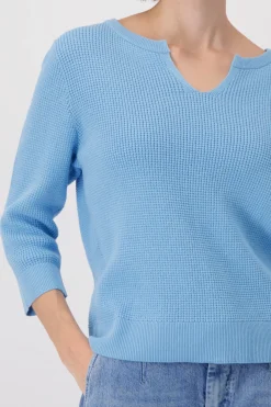Strickpullover mit Pineapple-Muster