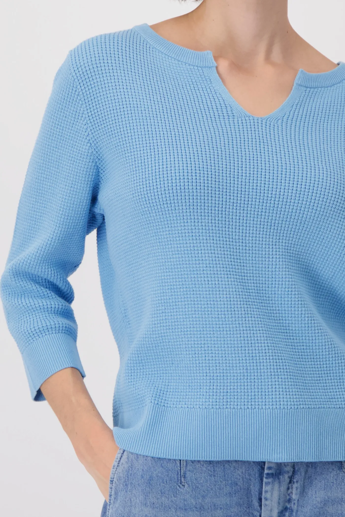 Strickpullover mit Pineapple-Muster