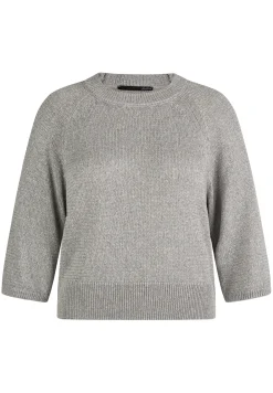 Strickpullover mit 3/4-Ärmeln