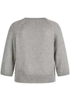 Strickpullover mit 3/4-Ärmeln