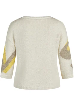 Strickpullover mit 3/4-Ärmeln