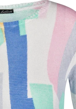 Strickpullover mit 3/4-Ärmeln