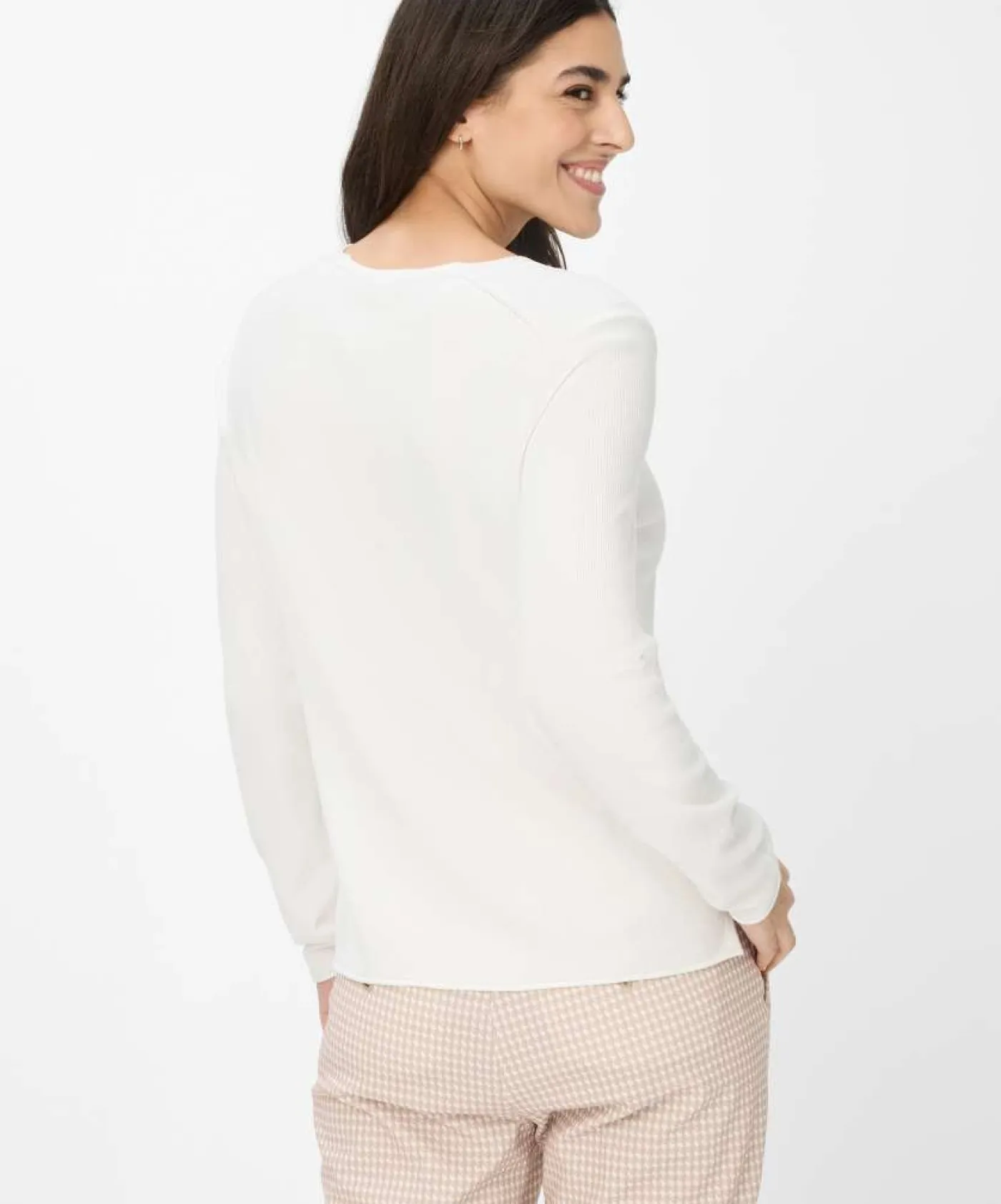 Strickpullover mit V-Ausschnitt