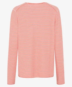 Strickpullover mit V-Ausschnitt