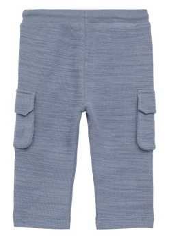 Strukturierte Cargo-Pants mit Gummibund und Tunnelzug