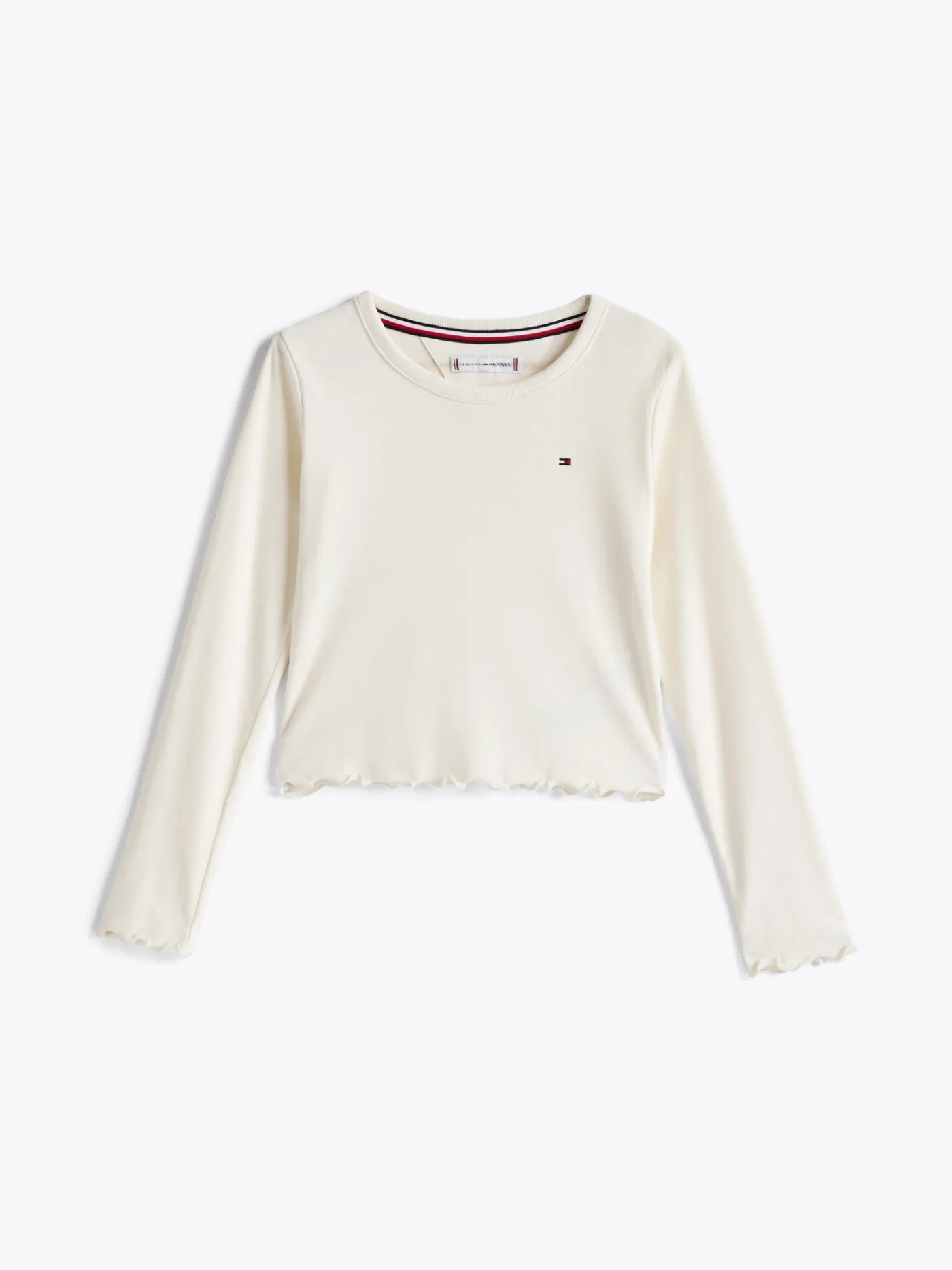 Strukturiertes Extra Slim Fit Langarmoberteil